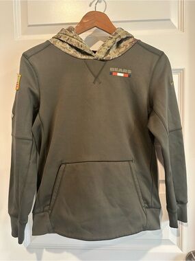 Nike Chicago Bears Salute to Service Boys Medium Dri-FIT Hoodie - EUC
